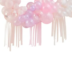 Backdrop-Kit Pastell Tasseln & Ballongirlande
