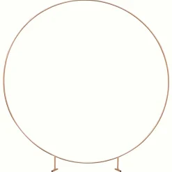 Ballonbogen Kreis Roségold 2 Meter