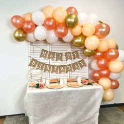 Ballongirlanden-Kit DIY Apricot
