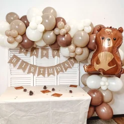 Ballongirlanden-Kit DIY Braunbär