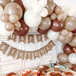 Ballongirlanden-Kit DIY Braunbär