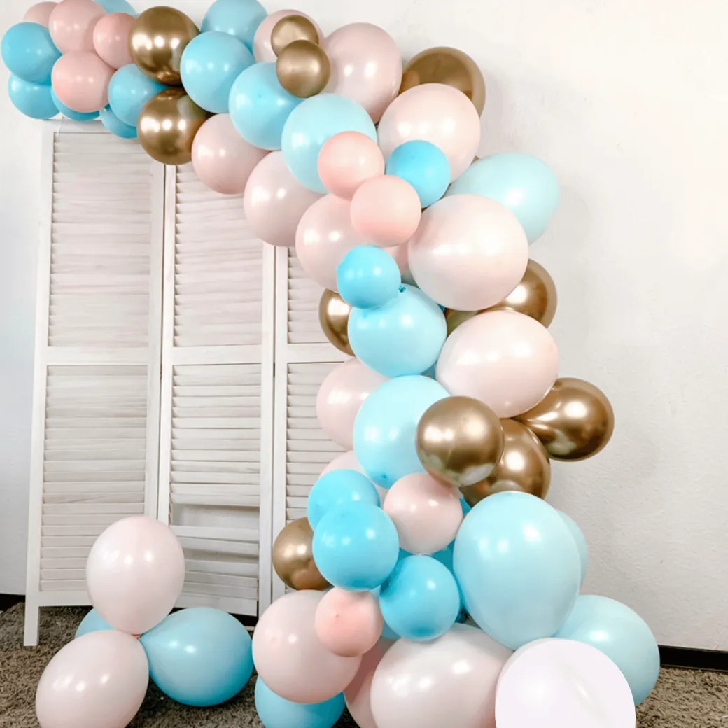 Ballongirlanden-Kit DIY Gender Reveal