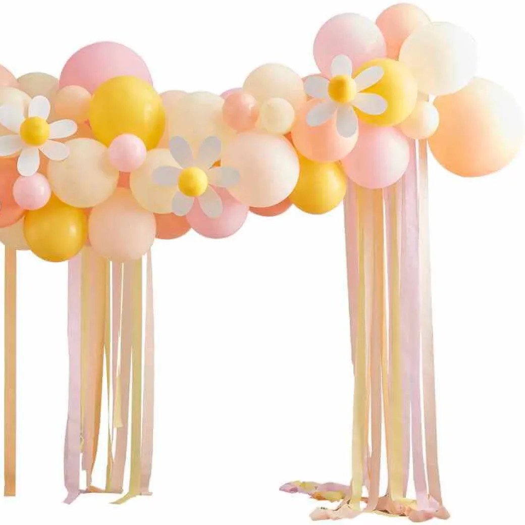 Ballongirlanden-Kit DIY Gänseblümchen