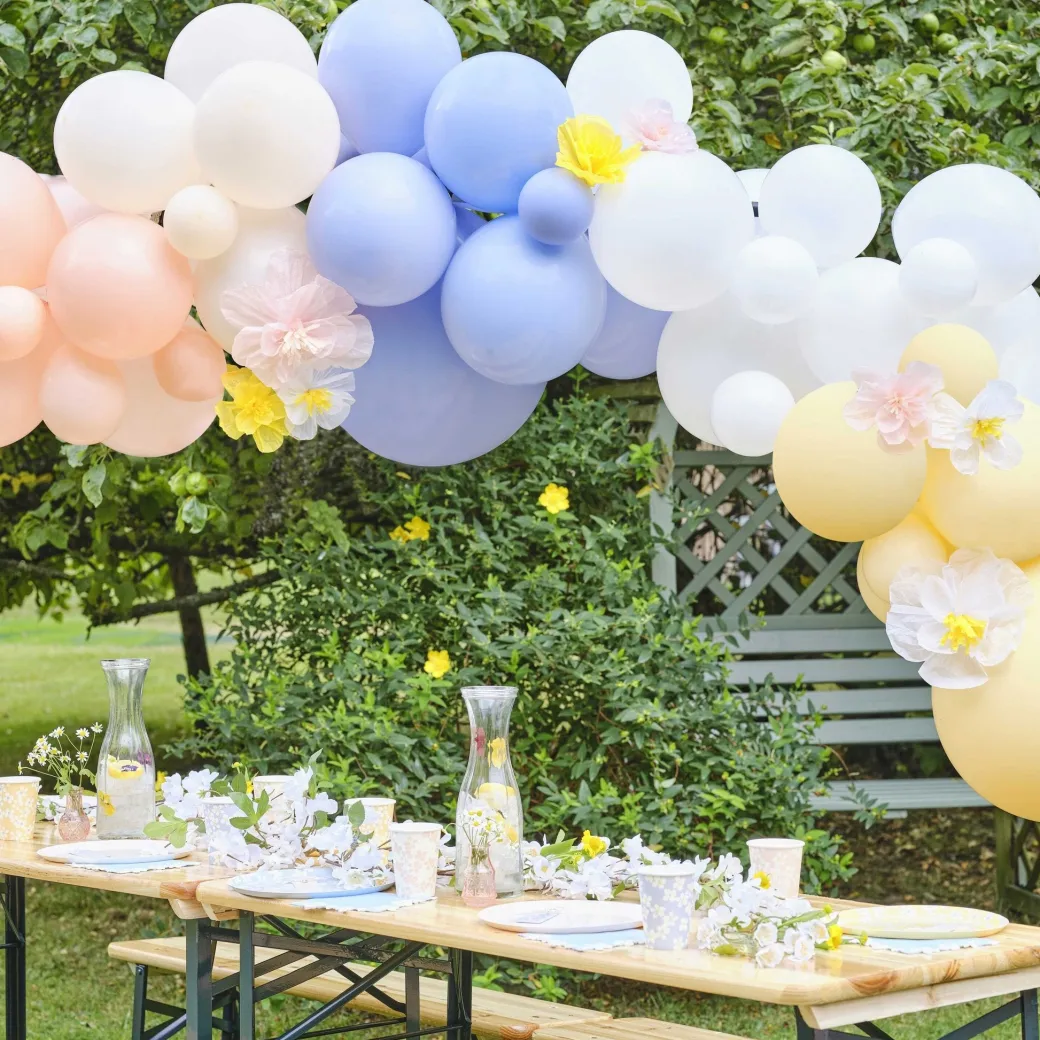Ballongirlanden-Kit DIY Paper Flowers