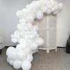 Ballongirlanden-Kit DIY Weiß