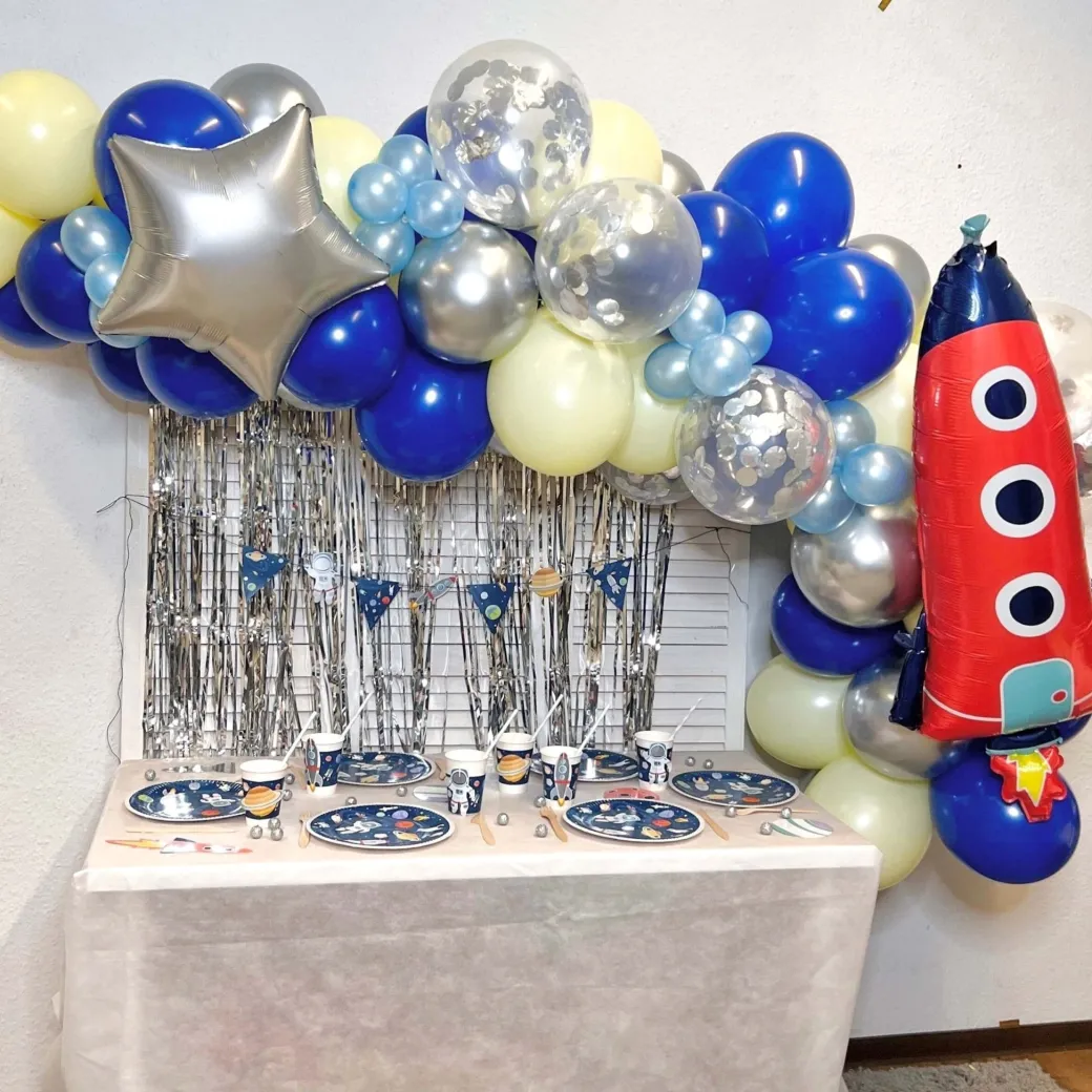 Ballongirlanden-Kit DIY Weltall