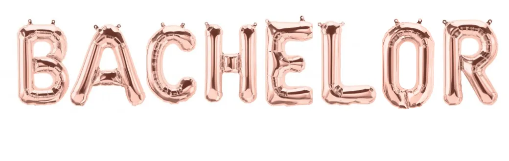 Ballonschriftzug "Bachelor"