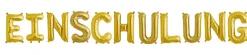 Ballonschriftzug "Einschulung"