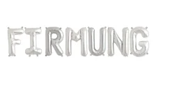 Ballonschriftzug "Firmung"