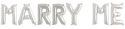 Ballonschriftzug "Marry Me"