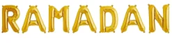 Ballonschriftzug "Ramadan"