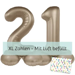 Ballooni-Geschenk 2x Wunschzahlen