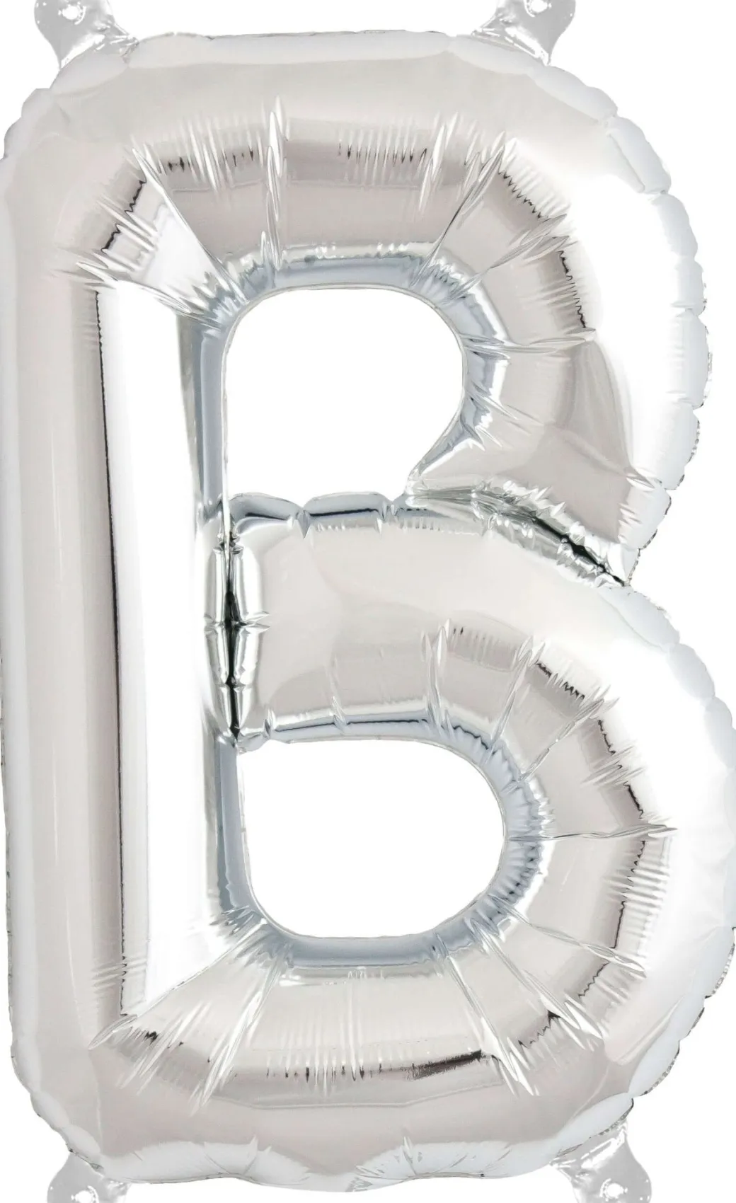 Buchstaben Ballon B Silber