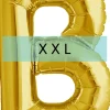 Buchstaben Ballon B XXL Gold