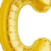Buchstaben Ballon C Gold