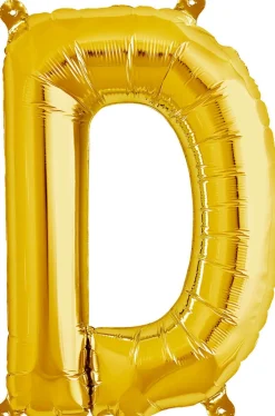 Buchstaben Ballon D Gold