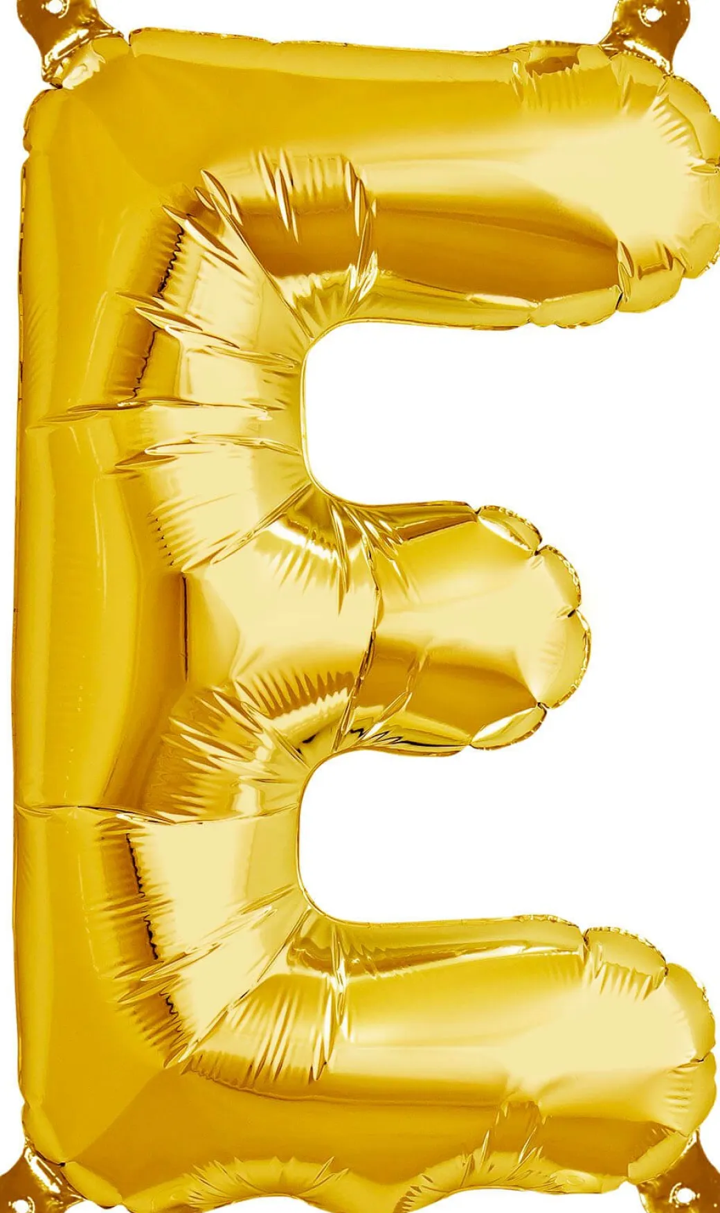 Buchstaben Ballon E Gold
