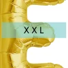 Buchstaben Ballon E XXL Gold