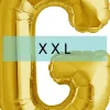 Buchstaben Ballon G XXL Gold