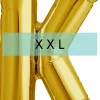 Buchstaben Ballon K XXL Gold