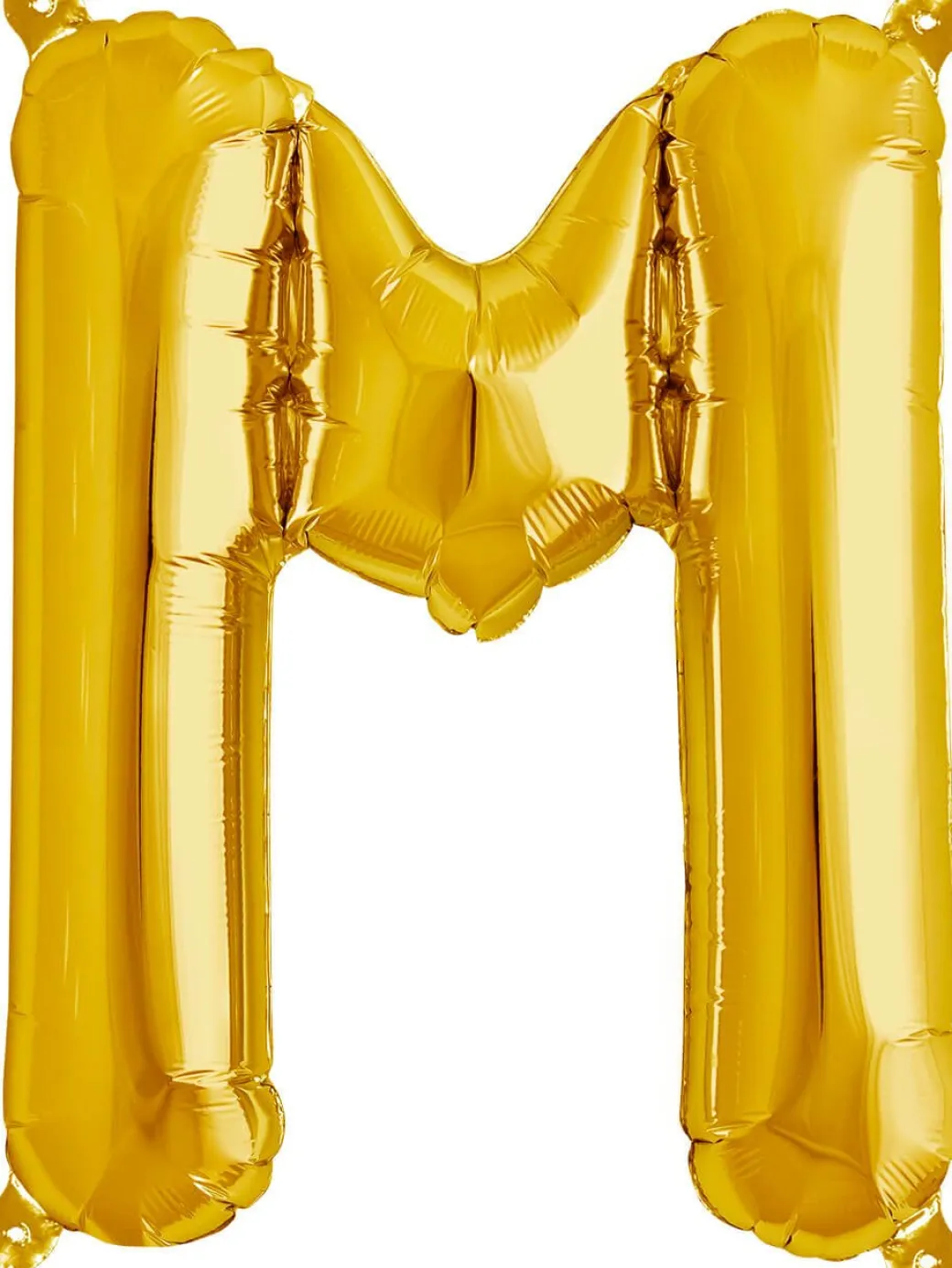 Buchstaben Ballon M Gold