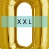 Buchstaben Ballon O XXL Gold