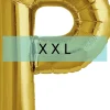 Buchstaben Ballon P XXL Gold