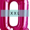 Buchstaben Ballon Q XXL Pink