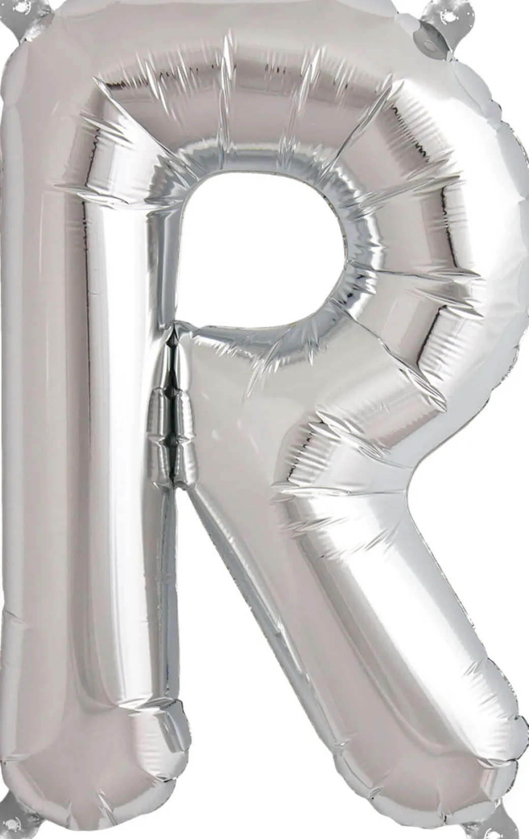 Buchstaben Ballon R Silber