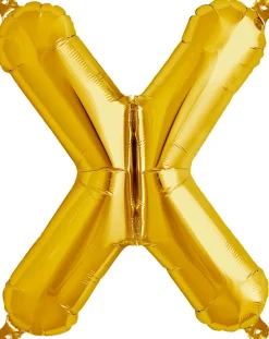Buchstaben Ballon X Gold