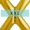 Buchstaben Ballon X XXL Gold