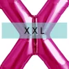 Buchstaben Ballon X XXL Pink