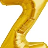 Buchstaben Ballon Z Gold