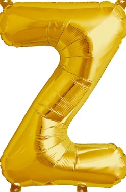 Buchstaben Ballon Z Gold