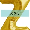 Buchstaben Ballon Z XXL Gold