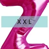 Buchstaben Ballon Z XXL Pink