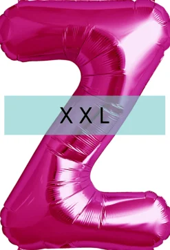 Buchstaben Ballon Z XXL Pink