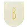Buchstaben Holzwimpel B