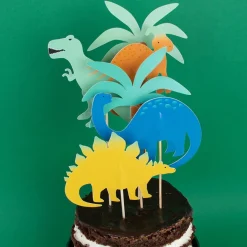 Caketopper Dino-Party 6 Stk.