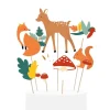 Caketopper Waldtier 7 Stk.