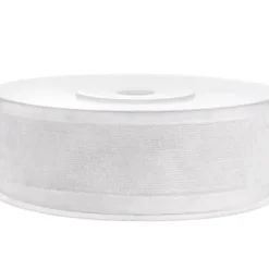 Chiffonband Weiß 25m