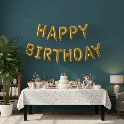 Dein Ballon-Wunschtext Gold