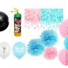 Deko-Gesamtset Gender Reveal