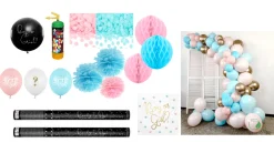 Deko-Gesamtset Gender Reveal XL