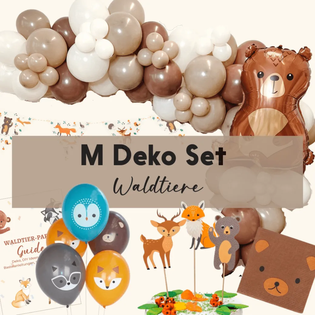 Deko Set Waldtiere - M