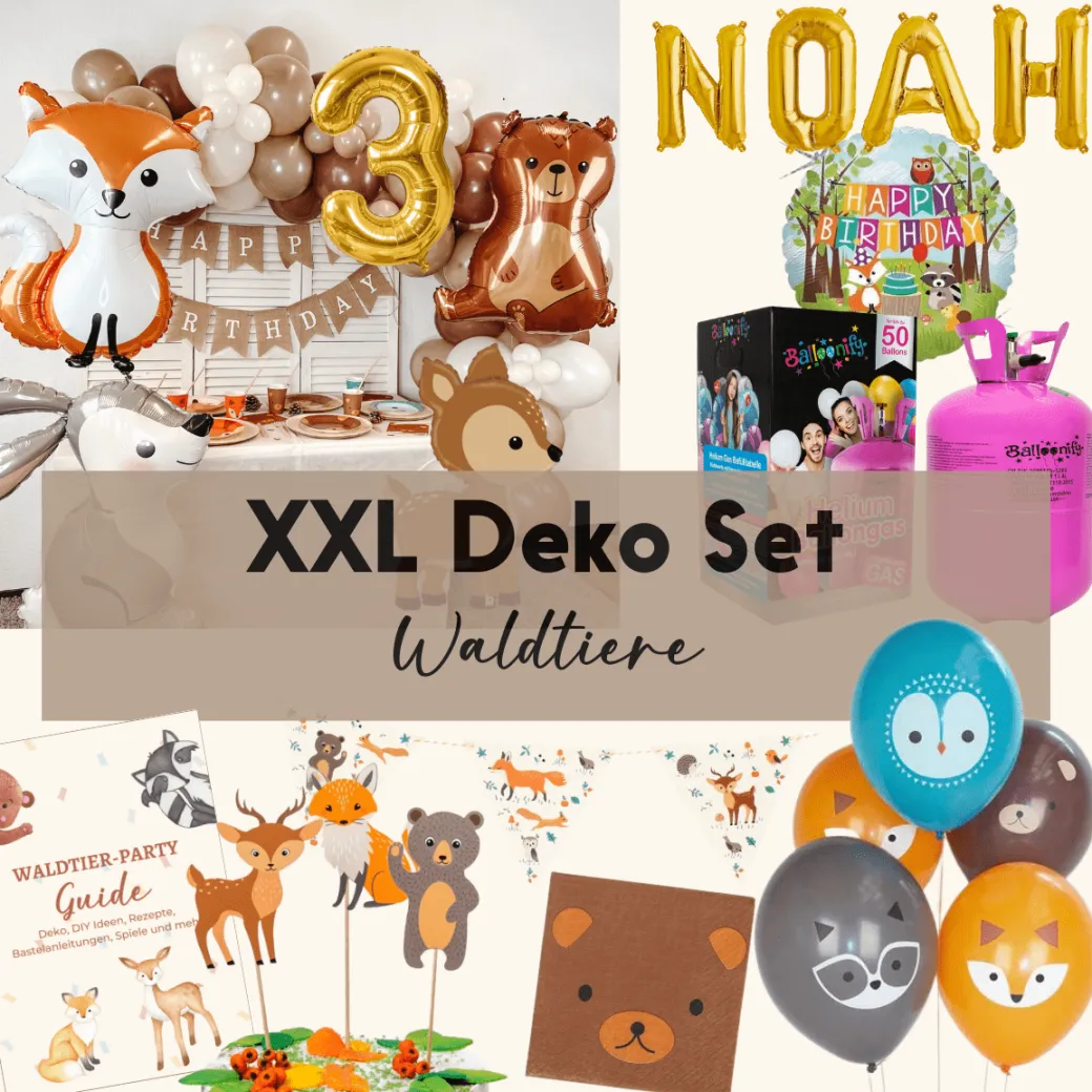 Deko Set Waldtiere - XXL