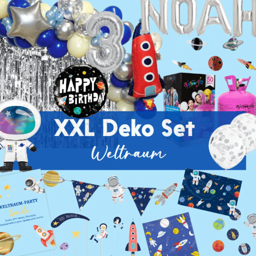 Deko Set Weltraum - XXL