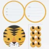 Einladungskarten Tiger 8 Stk.