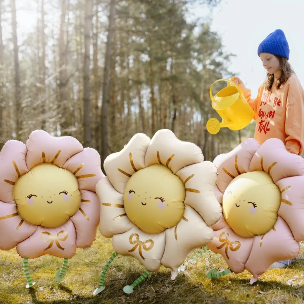 Folienballon Airwalker Blume