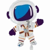 Folienballon Astronaut